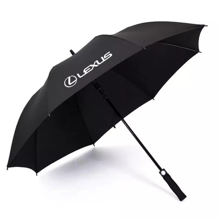 Kişiselleştirilmiş golf şemsiyeleri, 60 inç Ekstra Büyük Rüzgar Geçirmez Logolu Promosyon Baskılı Şemsiye
