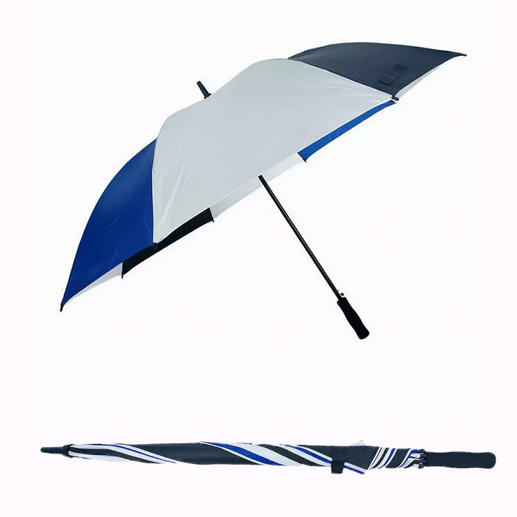 Özel Otomatik Açık Golf Şemsiyesi Yüksek Kaliteli Baskılar Tasarım Logo şemsiyesi Toptan Satış
