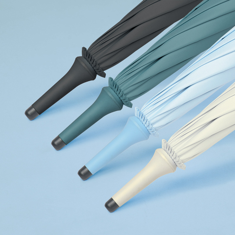 Özel Şemsiye Tasarımı Büyük Uzun Saplı Golf Şemsiyesi Reklam Şemsiyesi

